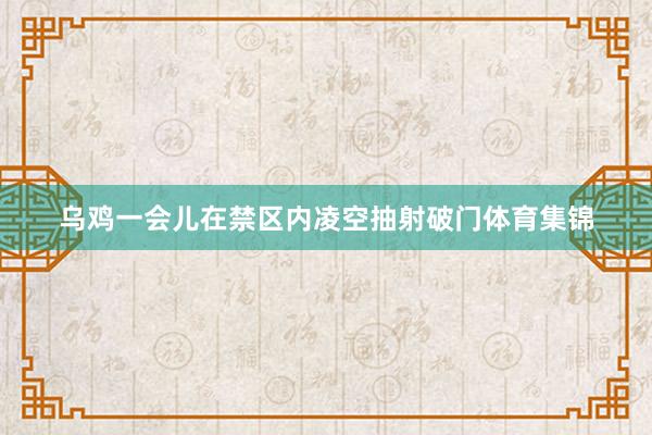 乌鸡一会儿在禁区内凌空抽射破门体育集锦